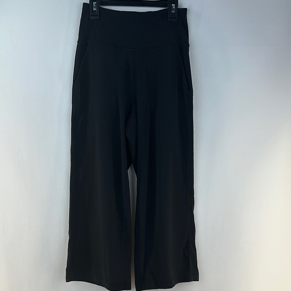 lululemon athletica Black Wide Leg Pants - Picture 1 of 8